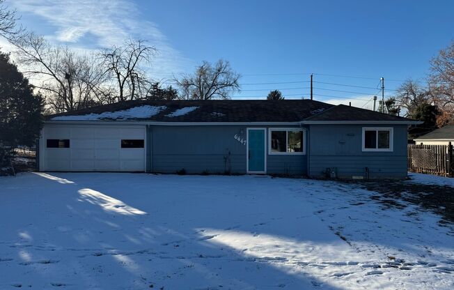 Cute little home with huge back yard.
