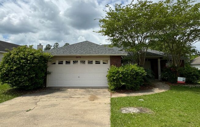 3 Bed/2 Bath Single Family Home in Killearn Lakes! Available now!