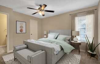 Cambridge Apartments Flowood MS Master Bedroom