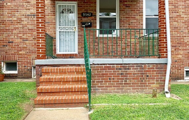 Bright Porch Front Home in East Baltimore