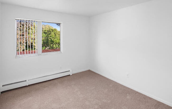 Apartment Bedroom with Sunlight