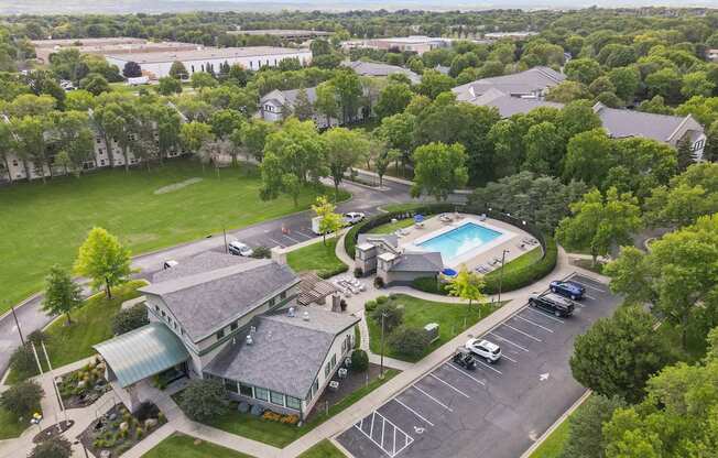 Aerial View Of Property at Audenn Apartments, Minnesota, 55438