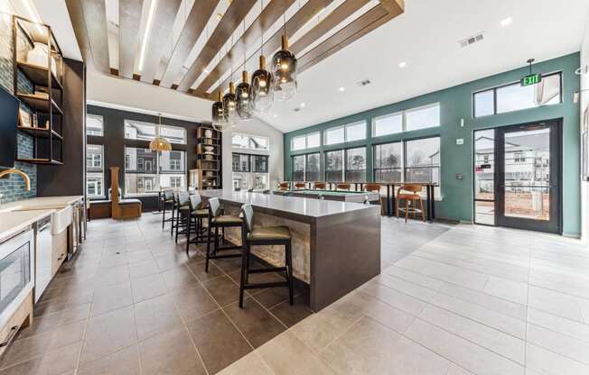 Clubhouse Interior at Plat 4 at Research Triangle, Durham, NC, 27703