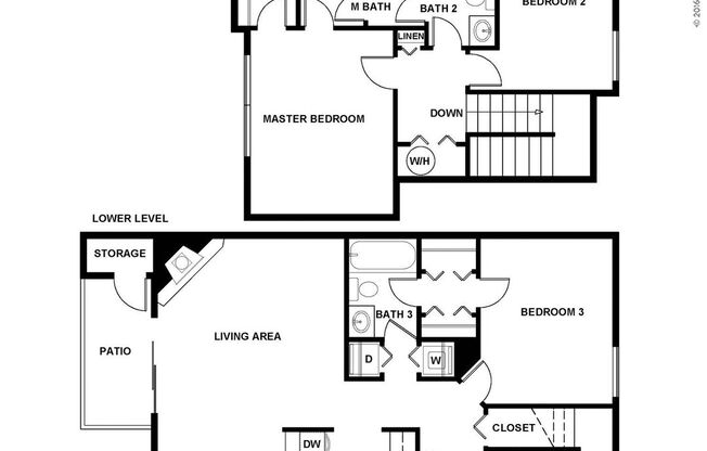 3 beds, 2.5 baths, 1,440 sqft, $2,739