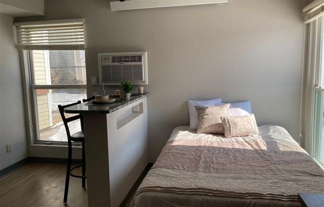 Studio, 1 bath, 265 sqft, $980