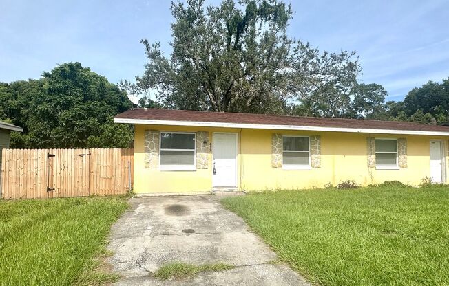 Feel right-at-home in this light-filled 2BR/1BTH with private yard!