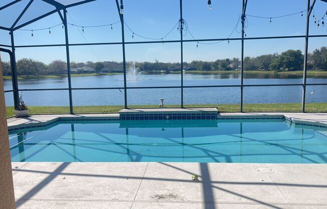 St. Cloud 4 Bedroom, 4 Bathroom Pool Home with Lake View