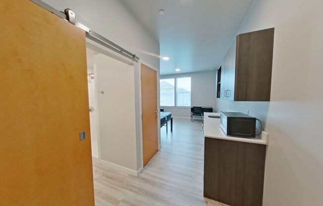 Studio, 1 bath, 295 sqft, $1,050, Unit 215