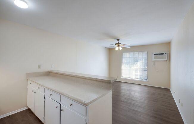 Studio, 1 bath, 445 sqft, $750, Unit 206