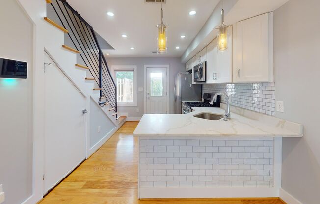 DC Backyard Oasis-Fully Renovated Two-Bedroom House Available Now!