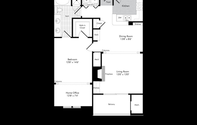 1 bed, 1 bath, 985 sqft, $1,676, Unit 339