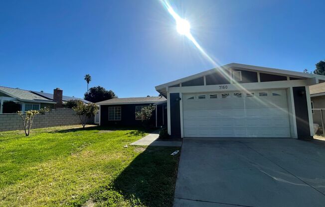 Newly painted Four Bedroom Two Bathroom Home for lease in Riverside $3,100