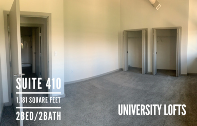 2 beds, 2 baths, 1,181 sqft, $1,800, Unit 410