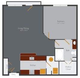 1 bed, 1 bath, 940 sqft, $1,754