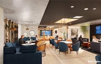 Coming Soon! Newly Renovated Resident Lounge At Lex