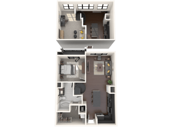 1 bed, 1 bath, 901 sqft, $2,119