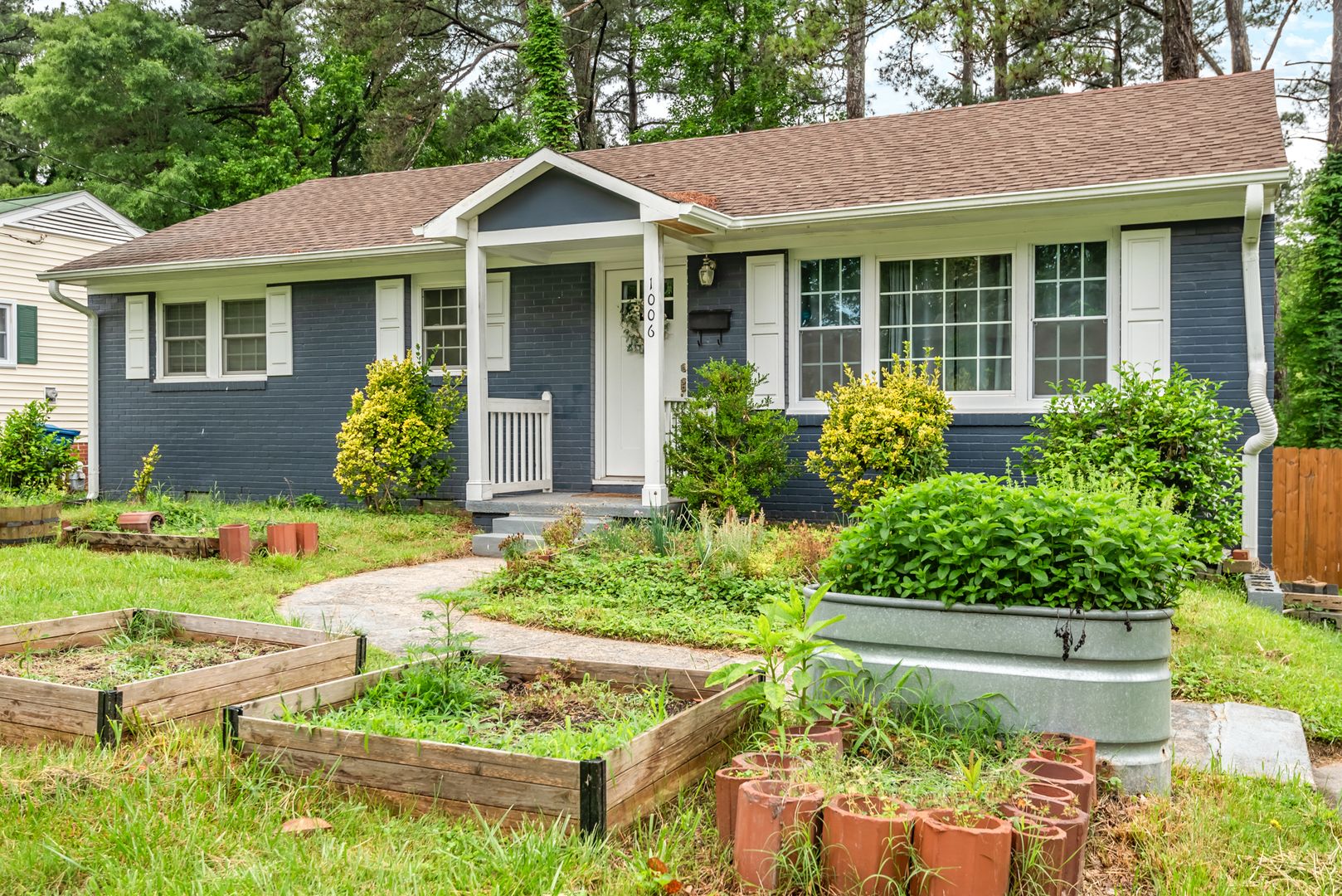 3 bedroom, 2 bathroom ranch-style home in Durham