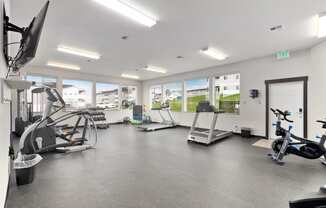 Pioneer Meadows Fitness Center with Weights and Cardio Machines