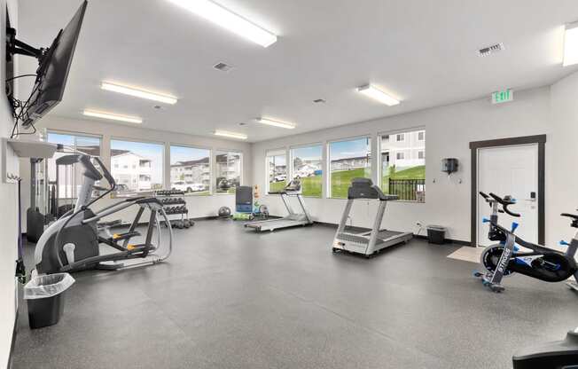 Pioneer Meadows Fitness Center with Weights and Cardio Machines