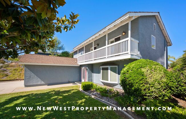 Renovated Poway 5-Bedroom, Available Now! Small Pet Ok!