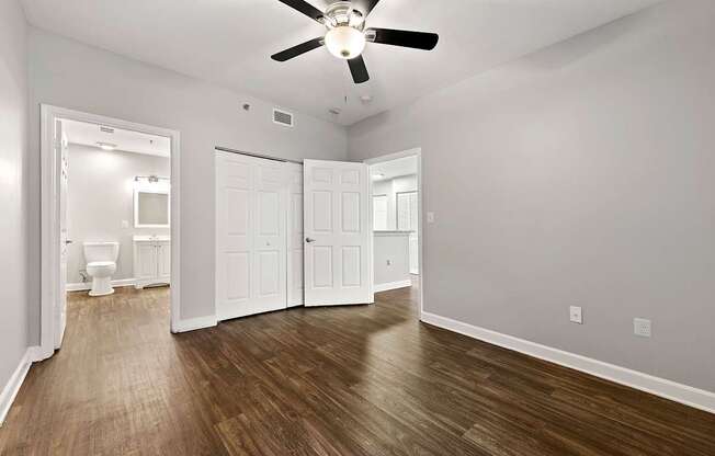 Bedroom at Crogman School Lofts, Atlanta GA 30315