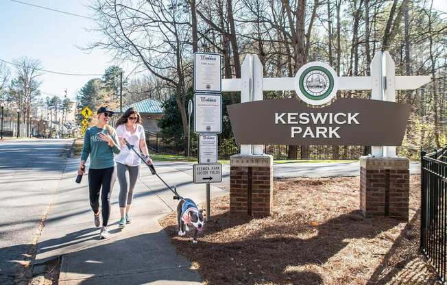 Walking Distance To Keswick Park from Windsor Parkview, 5070 Peachtree Boulevard, GA