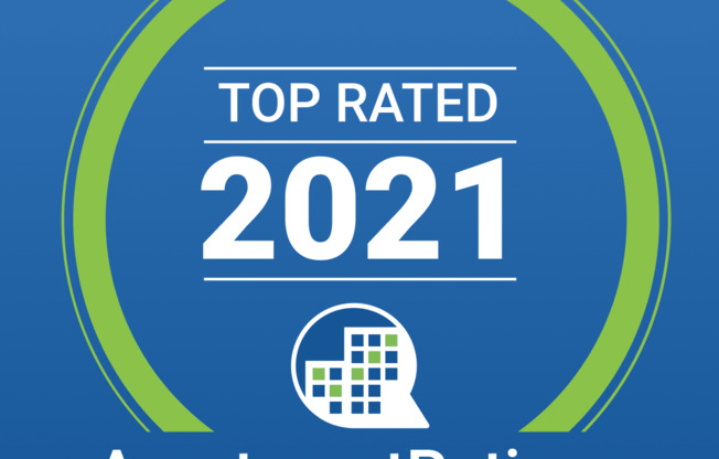 2021 ApartmentRatings Top Rated Property Award