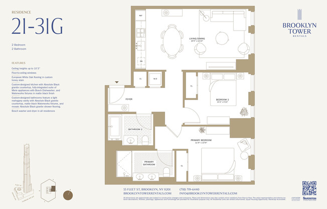 2 beds, 2 baths, $8,349, Unit 28G