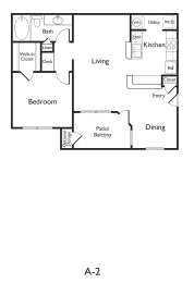 1 bed, 1 bath, 733 sqft, $1,367