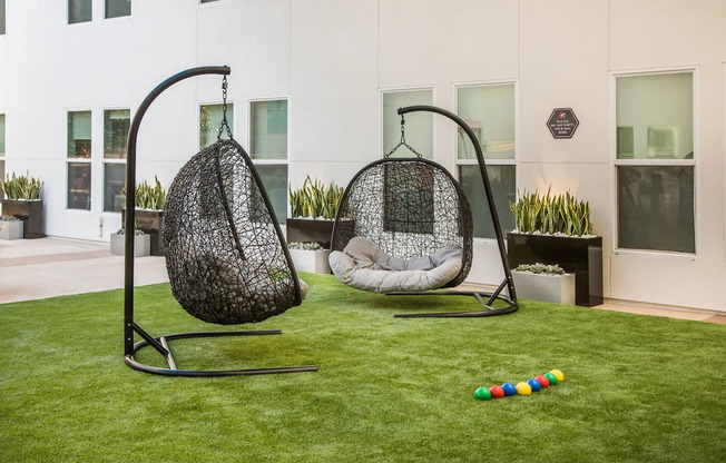 hanging chairs | Anaheim, CA Apartments | The Mix at CTR City