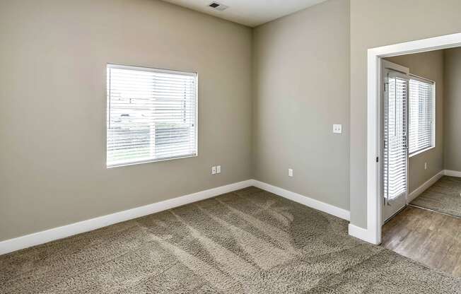 Bedroom with carpeted flooring at Tamarin Ridge in Lincoln, NE