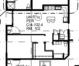 1 bed, 1 bath, 525 sqft, $1,595