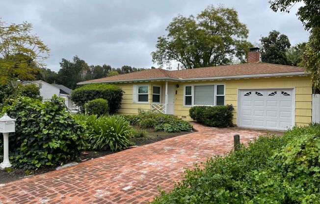 Charming 3 Bedroom 2 Bath Single Family Home with Large Family Room & Office