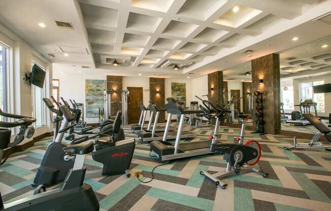 State Of The Art Fitness Center at SkyStone Apartments, Albuquerque, NM