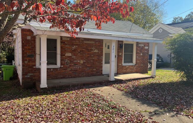 2 Bedroom 1 Bath House Downtown Raleigh