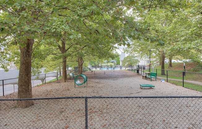 Dog Park at Middletown Brooke Apartments, Connecticut