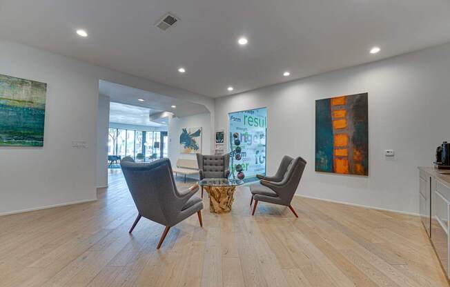 Coffee Bar Lounge at Vue Live Oak, Dallas, TX, 75204