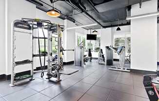 Fitness center at 65 Bay Street, Jersey City