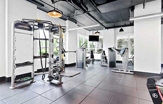 Fitness center at 65 Bay Street, Jersey City