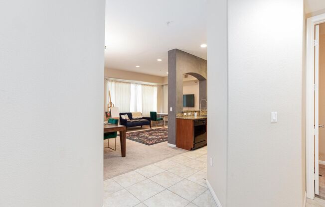 Partially Furnished Condo | Gourmet Kitchen, Pool & Fitness Center | 6-Month Lease Available