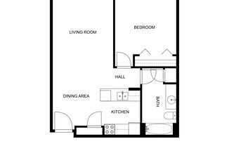 1 bed, 1 bath, 660 sqft, $1,408, Unit 319S