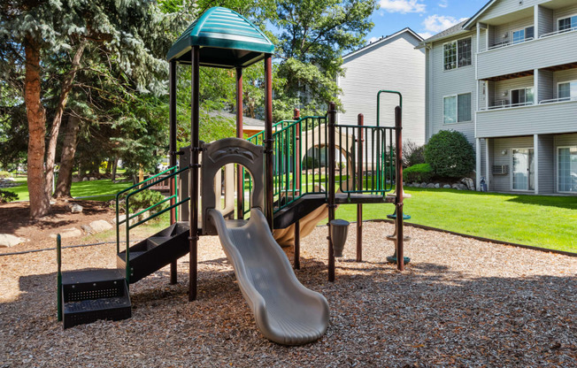 our apartments have a playground for your kids to play