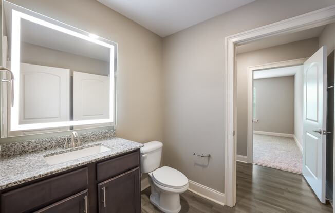 Model 3 Bathroom at Capital Grand Apartments in Tallahassee, FL