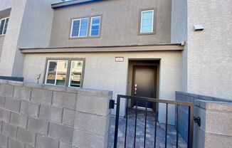 Brand new, never lived in 3BD/2.5BA luxury townhome in Skye Canyon