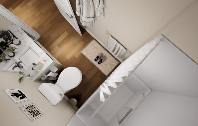 2 beds, 2 baths, 876 sqft, $1,236