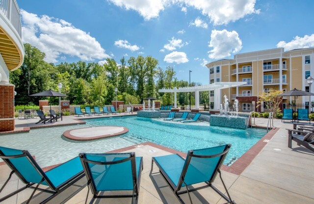 Swimming Pool at Aura at Quarterpath   | Williamsburg, VA Apartments