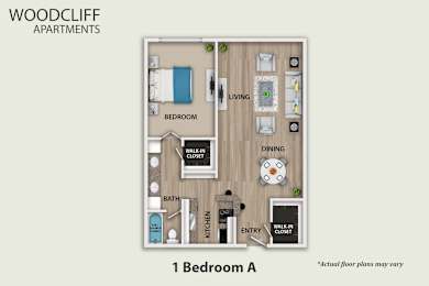1 bed, 1 bath, 700 sqft, $2,425