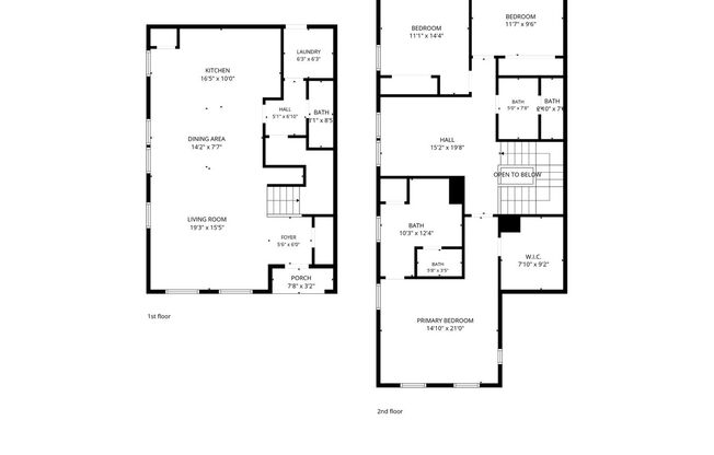 3 beds, 2.5 baths, $2,095