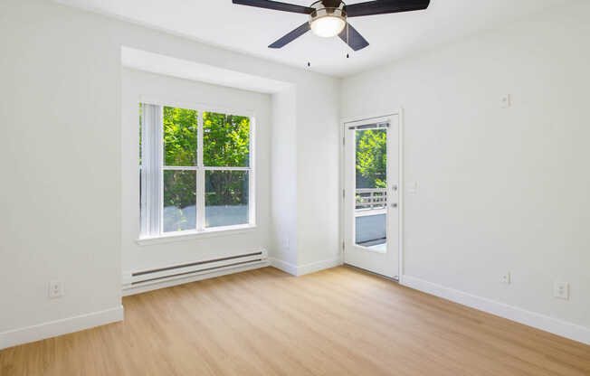 Bedroom with Hard Surface Flooring