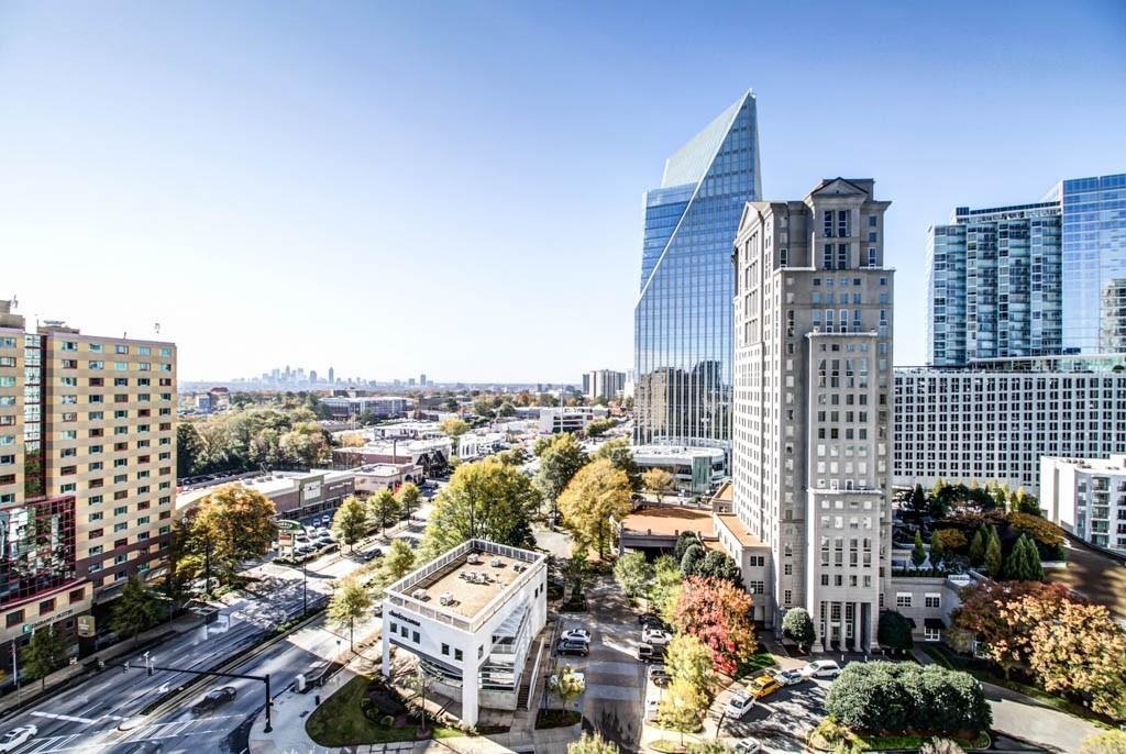 High-rise Luxury 1 Bedroom Buckhead Condo, Skyline Views of Atlanta!